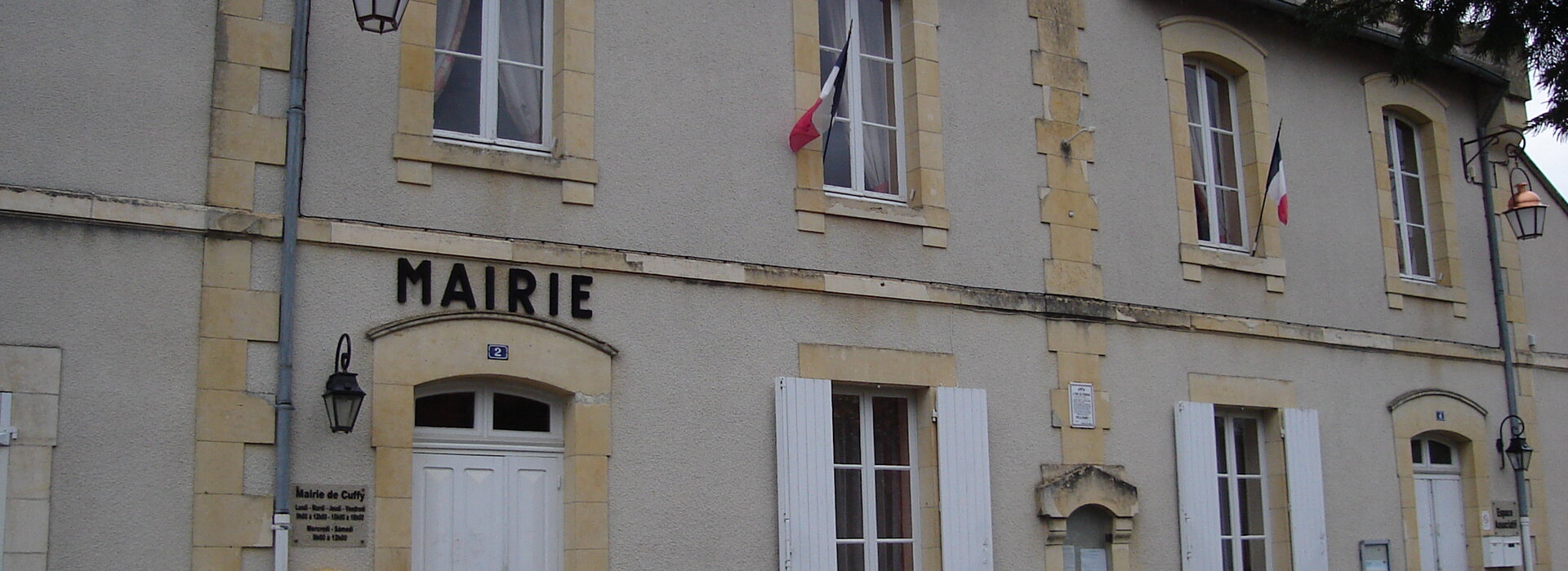 Accueil du public de la mairie de Cuffy